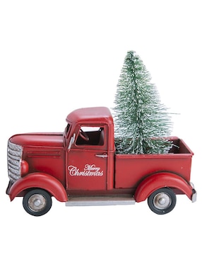 Figura decorativa de camioneta Running Decora de metal