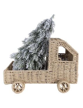 Figura decorativa de camión Navidad Cantia