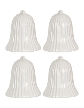 Set de esfera navideña Cantia Colgante Decorativo de Campana con 4 piezas