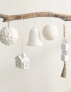 Set de esfera navideña Cantia Colgante Decorativo de Campana con 4 piezas