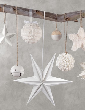 Set esfera Cantia Estrella decorativa con 8 piezas