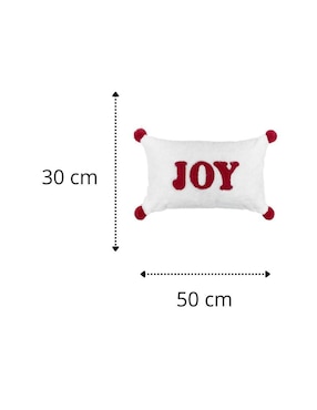 Cojín decorativo navideño Cantia Joy
