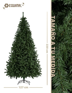 Árbol de navidad Esquimal Clasico frondoso
de pvc