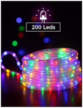 Set luces led de navidad Dosyu Technology 10m-mt con 200 focos