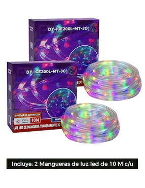 Set luces led de navidad Dosyu Technology 10m-mt con 200 focos