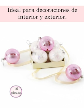 Set de esfera navideña Cm-Top con 16 piezas