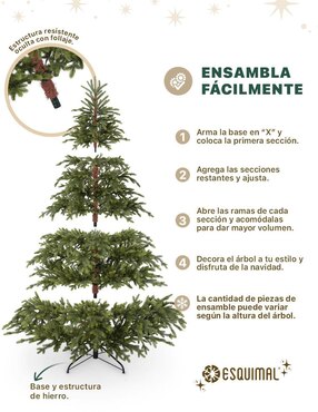 Árbol de navidad Esquimal pino escandinavo