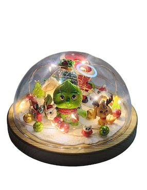 Figura decorativa de santa claus Navidad Limerence By Claudia Herrera GRINCH