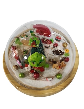 Figura decorativa de santa claus Navidad Limerence By Claudia Herrera GRINCH