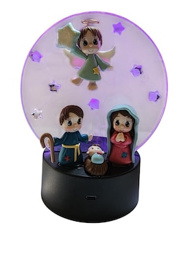 Figura decorativa circular Navidad Limerence By Claudia Herrera