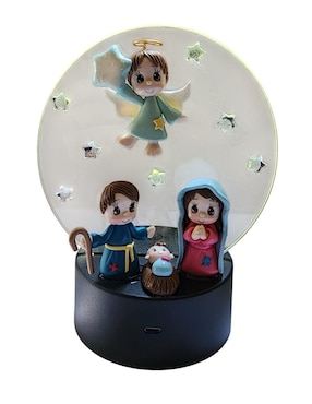 Figura decorativa circular Navidad Limerence By Claudia Herrera