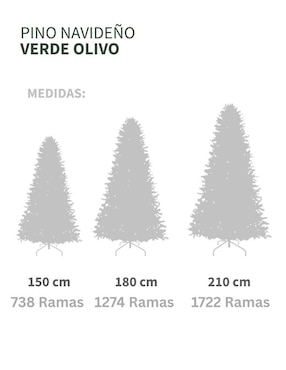Árbol de navidad Alvana