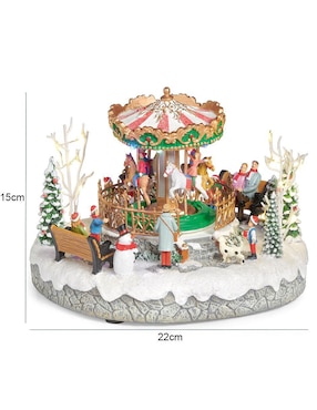 Figura decorativa de villa Roman Christmas Christmas