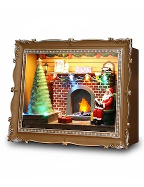 Figura decorativa de santa claus Navidad Cm-Top de resina