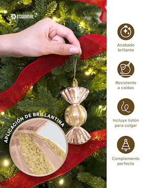 Set de ornamentos navideños Esquimal