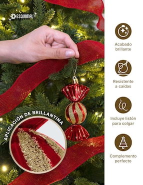Set de ornamentos navideños Esquimal