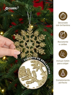 Set de ornamentos navideños Esquimal