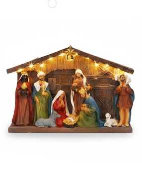 Figura decorativa de nacimiento Navidad Cm-Top de resina