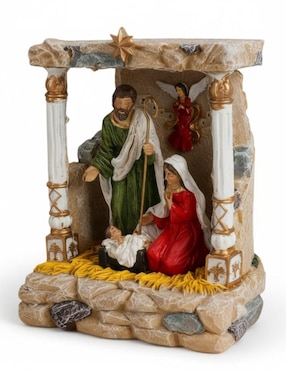 Figura decorativa de nacimiento Navidad Cm-Top de resina