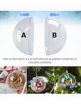 Set de esfera navideña Xtellar con 20 piezas