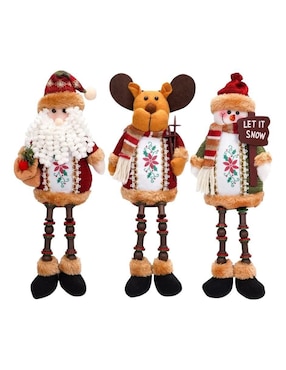 Set peluche de Güish navidad de 30 cm