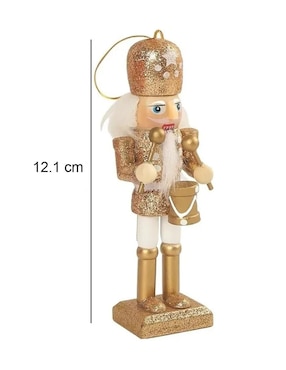 Set de figura decorativa de cascanueces Güish de madera