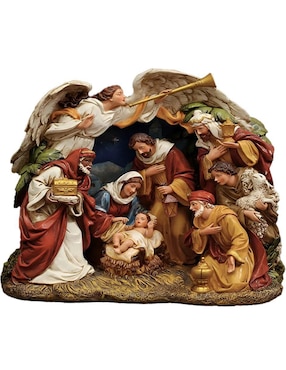 Nacimiento navideño Roman Christmas de poliresina