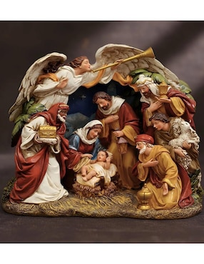 Nacimiento navideño Roman Christmas de poliresina
