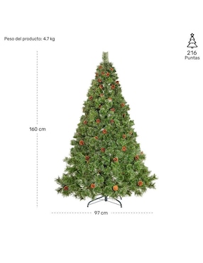 Árbol de navidad Jardimex