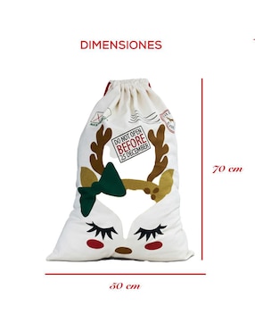 Bolsa para regalo navideña Bau Hausen
