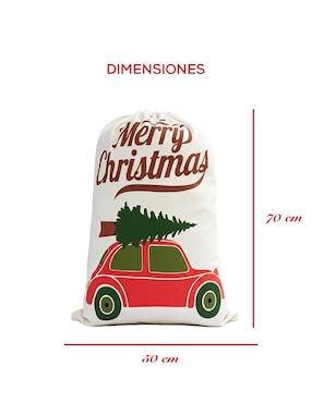 Bolsa para regalo navideña Bau Hausen