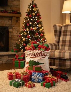 Bolsa para regalo navideña Bau Hausen
