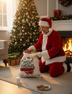 Bolsa para regalo navideña Bau Hausen