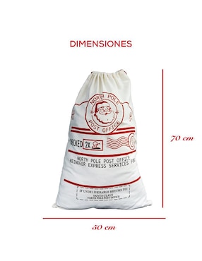 Bolsa para regalo navideña Bau Hausen