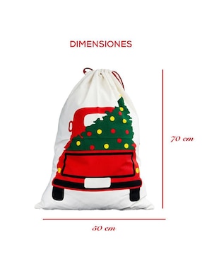 Bolsa para regalo navideña Bau Hausen