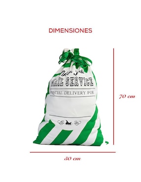 Bolsa para regalo navideña Bau Hausen