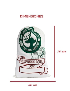 Bolsa para regalo navideña Bau Hausen