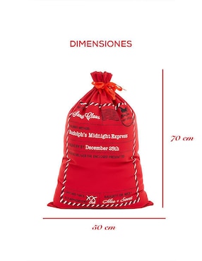 Bolsa para regalo navideña Bau Hausen