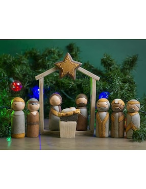 Nacimiento Navidad Running Decora de resina
