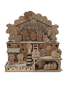 Set de figura decorativa de nacimiento Navidad Mastercut
