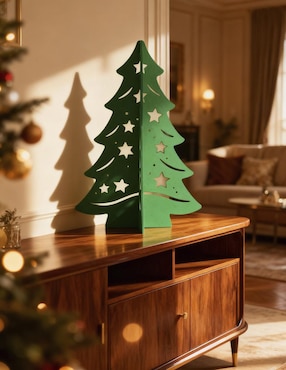 Figura decorativa de pino Navidad Mastercut