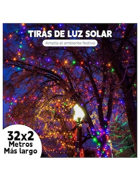 Serie LED Lab.G Luces solares con 600 focos