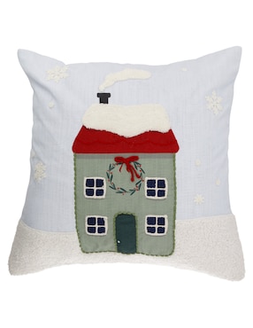 Pie de árbol Haus Holidays estampado navideño