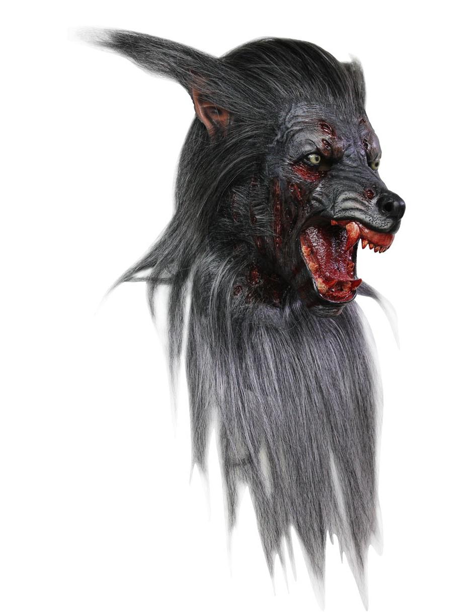 Máscara Ghoulish Productions Black Wolf Máscara Ghoulish Productions Black Wolf