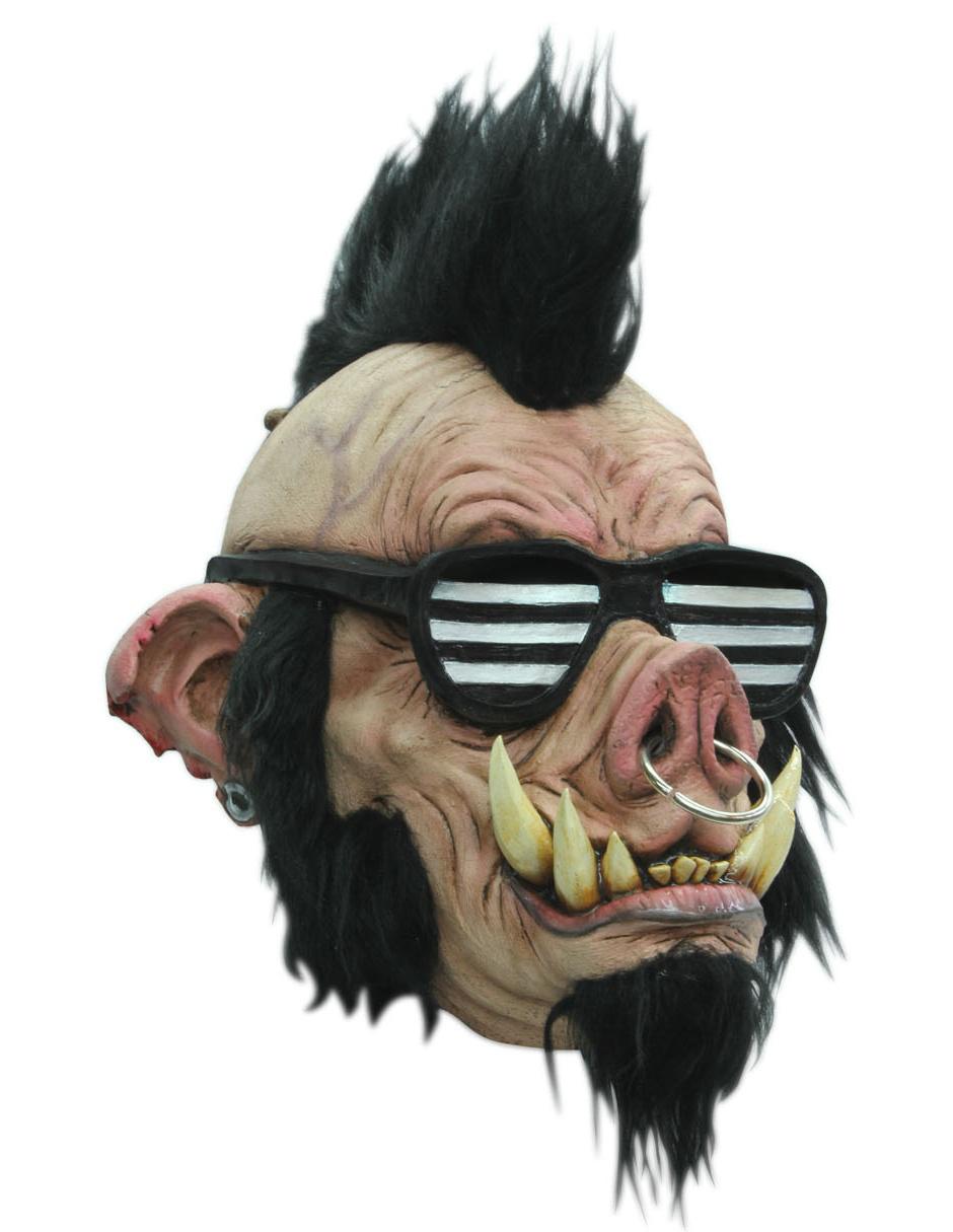 Máscara Ghoulish Productions Boar Punk Máscara Ghoulish Productions Boar Punk