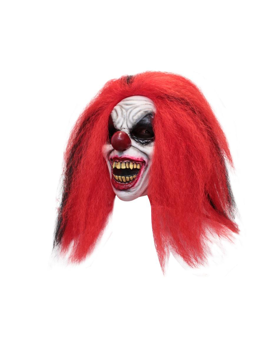 Máscara Ghoulish Productions Reddish the Clown Face