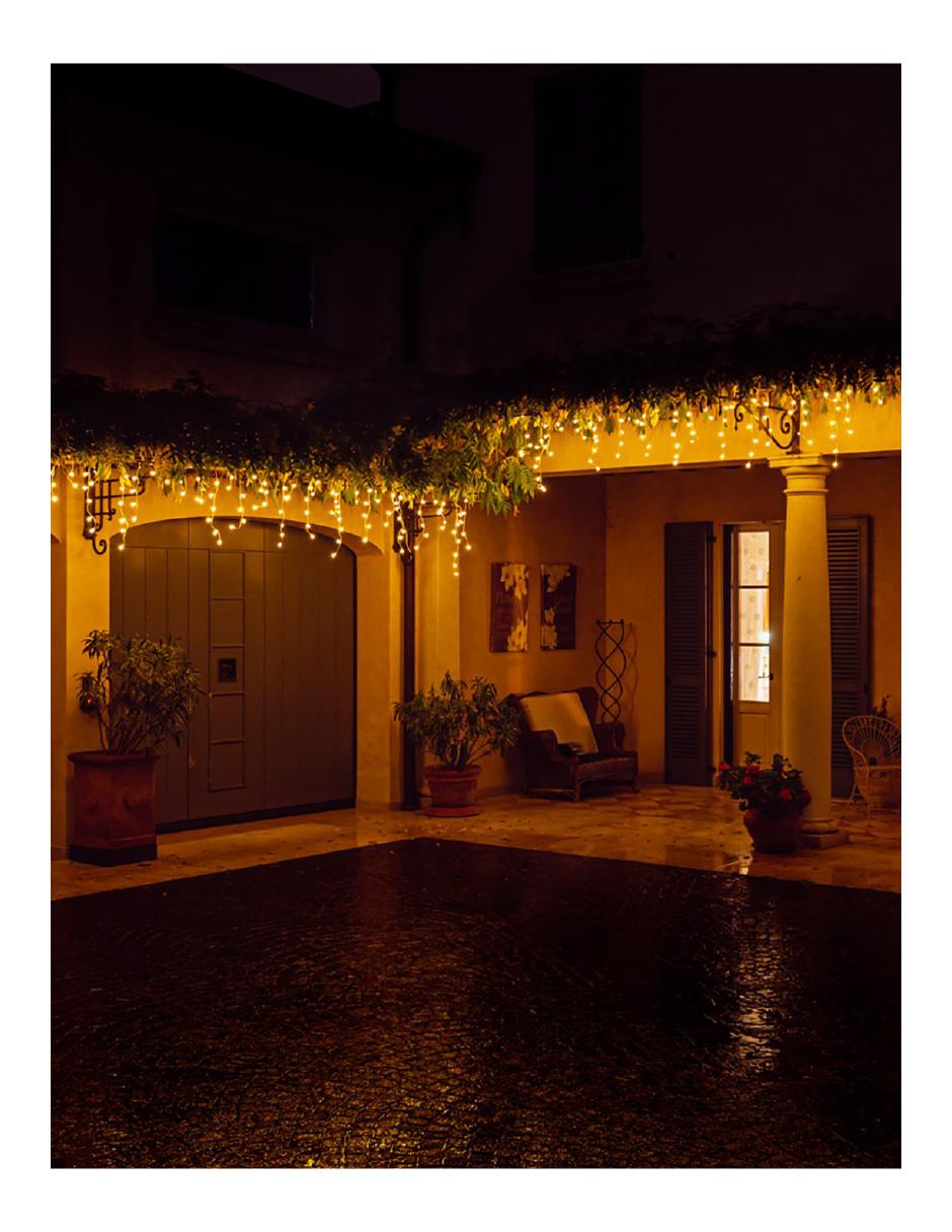 Serie navideña LED 300 luces 8