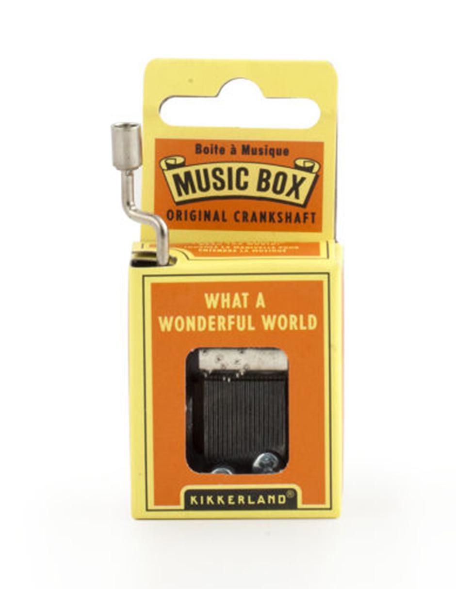 Caja musical What A Wonderful World Caja musical What A Wonderful World