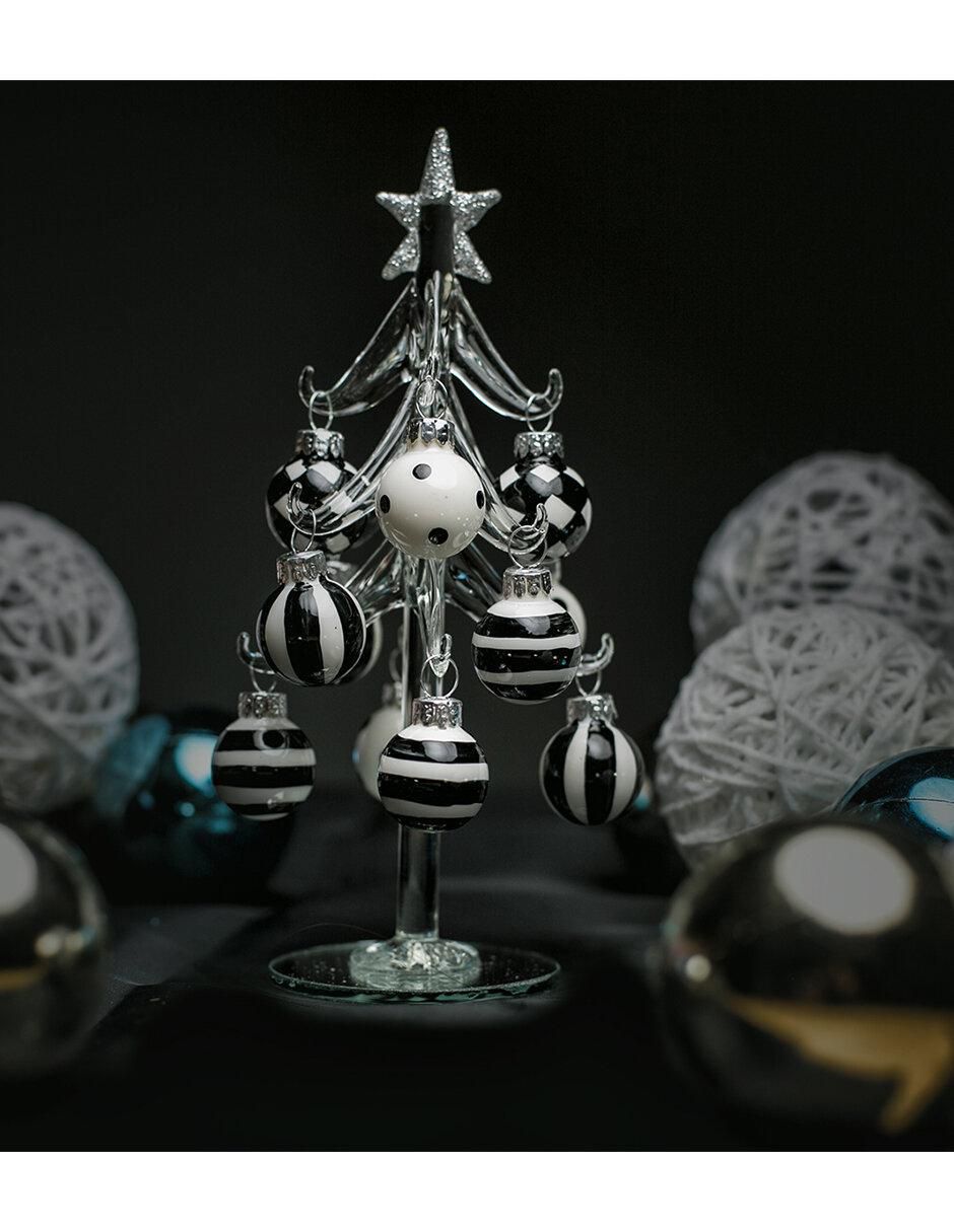 Figura decorativa de árbol de vidrio 2