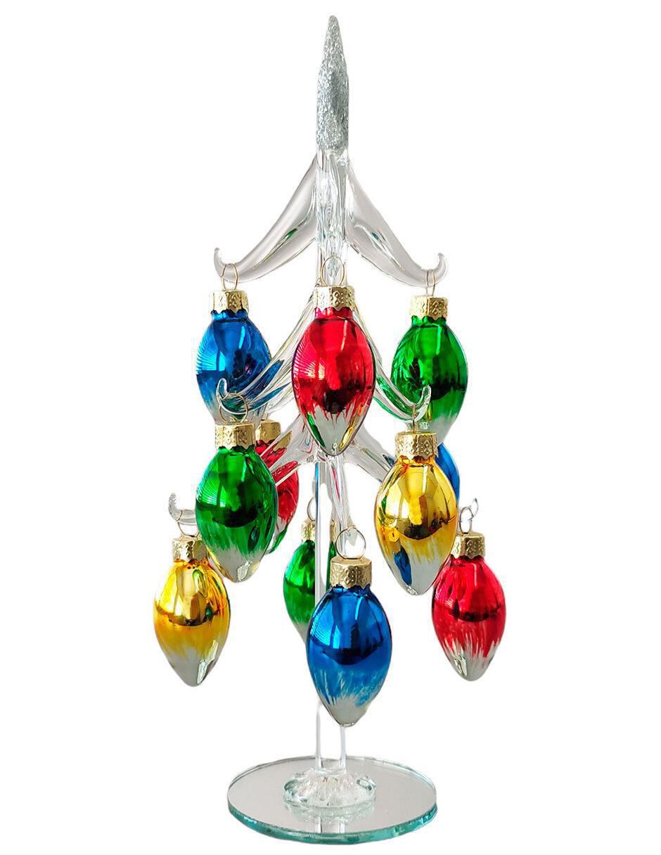 Figura decorativa de árbol de vidrio 2